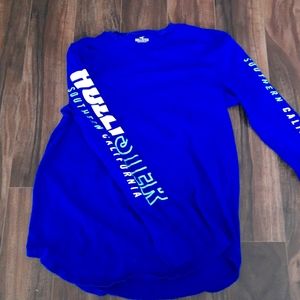 Blue Hollister long sleeve size M